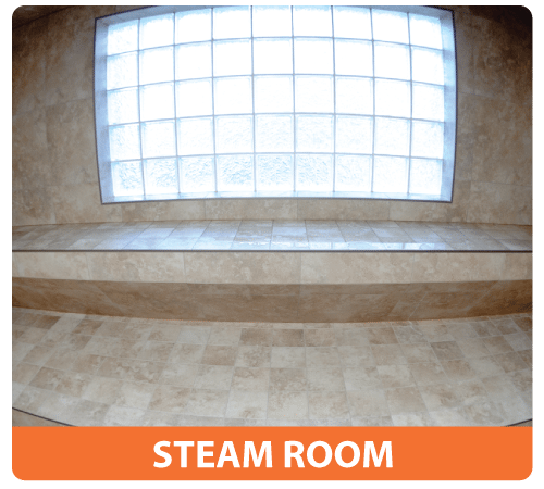 our steam room